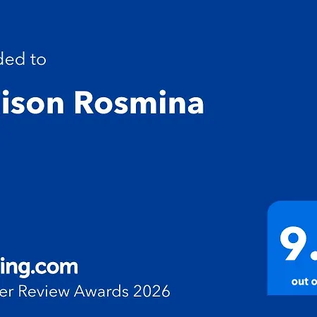 בית נופש Maison Rosmina בראשוב